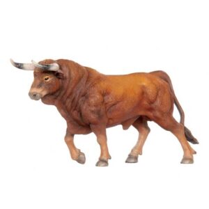 Toro Bravo Colorado Trotando