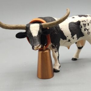 Toro tejano Longhorn con cencerro