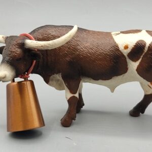 Toro tejano Longhorn con cencerro