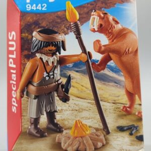 Neandertal con diente de sable 9442