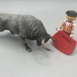 Torero con Toro Bravo