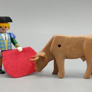 Torero con Toro Bravo