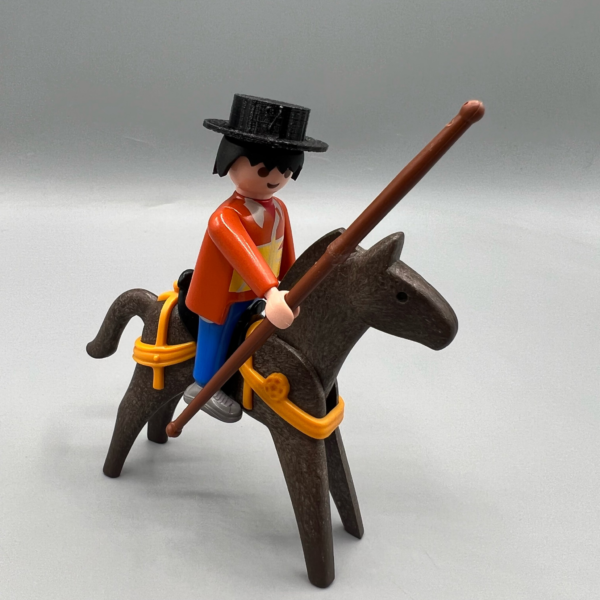 Pastor con Vara y Caballo
