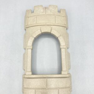 Pared, cuarto de cÃírculo curvo con ventana arqueada