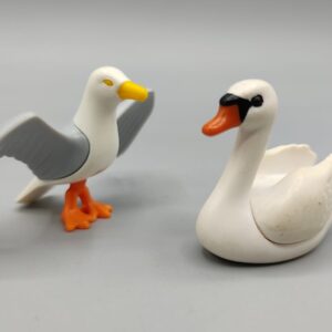 Set de cisne y pájaro playmobil