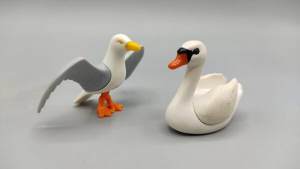Set de cisne y pájaro playmobil