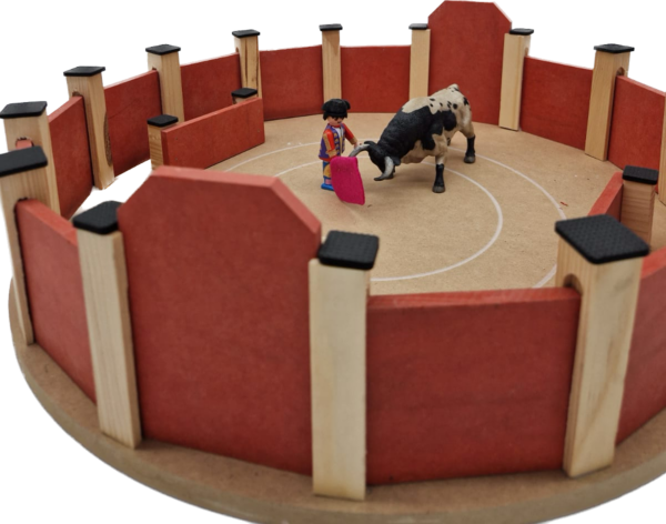 Plaza de Toros artesanal de juguete - Imagen 6