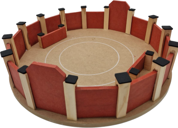 Plaza de Toros artesanal de juguete - Imagen 3