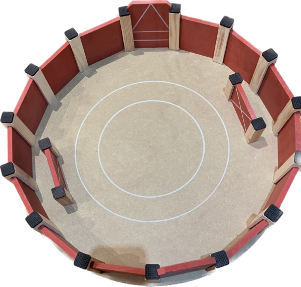 Plaza de Toros artesanal de juguete - Imagen 4