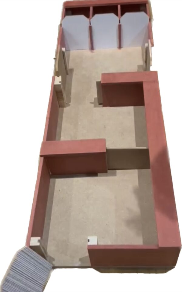 Toril o corral con diferentes apartados