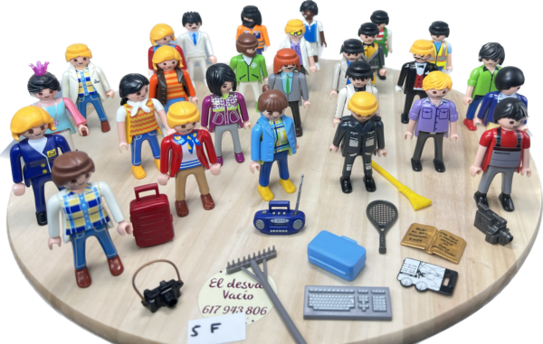 Kit Playmobil trabajo empresas , psicología, marketing
