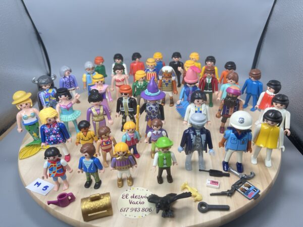 Lote  figuras playmobil trabajo terapéutico